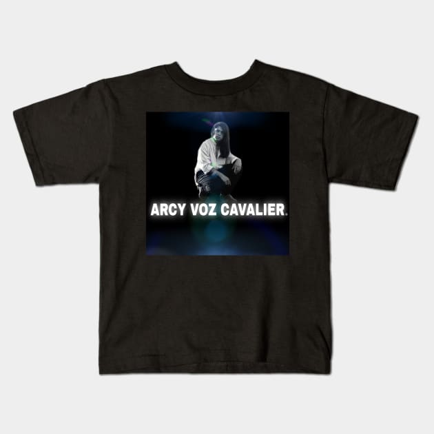 Arcy Voz Cavalier Kids T-Shirt by BushidoProductions